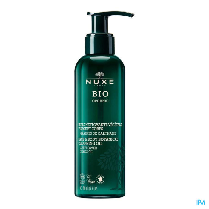 Nuxe Bio Plantaard. Reinig. Olie Gez. Lich. 200ml - Afbeelding 2