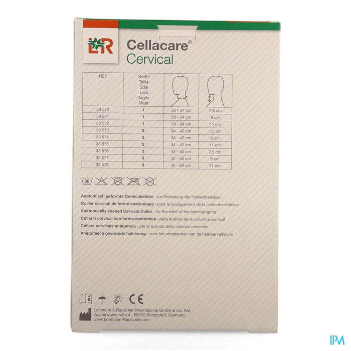 CELLACARE HALSKRAAG 3 9CM - Afbeelding 2