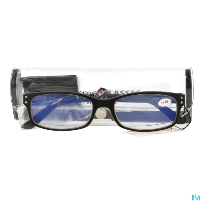 Pharmaglasses Visionblue Pc01 Leesbril +1.00 Black