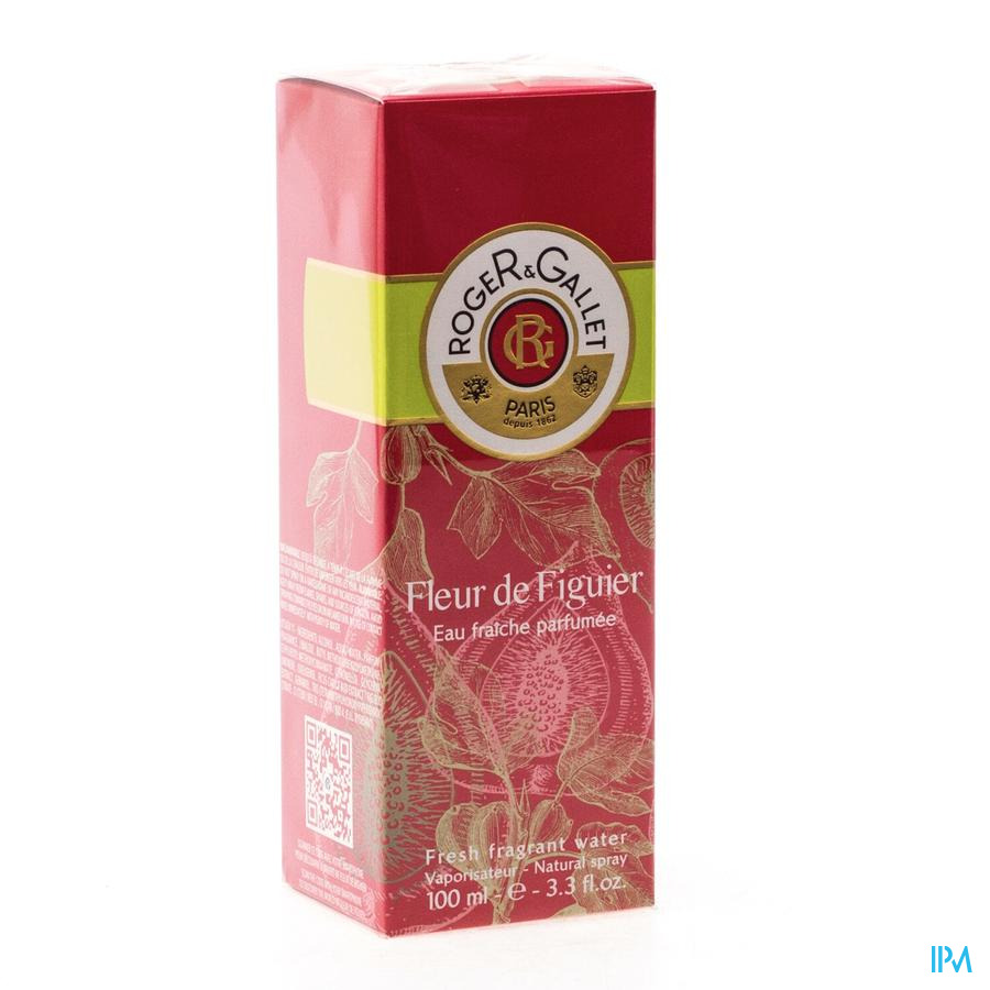 ROGER&GALLET FLEUR FIGUE FRIS WATER PARF VAPO100ML