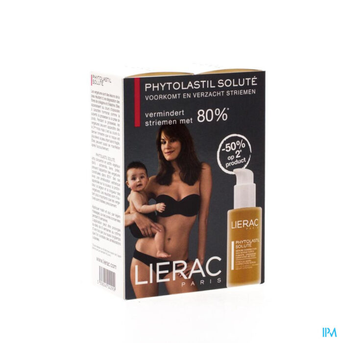 Lierac Phytolastil Solute Duo Fl 2x75ml 2de -50% - Afbeelding 2