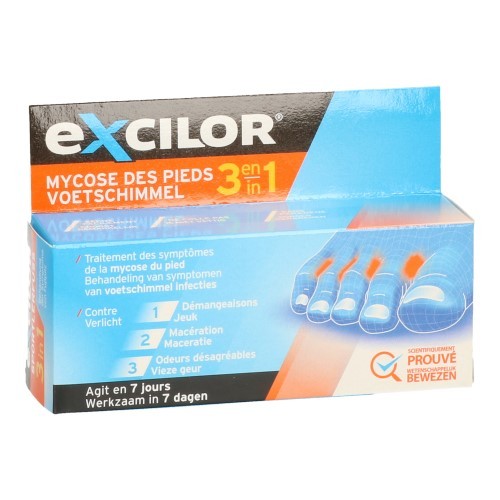 Excilor Voetschimmel Creme 15ml