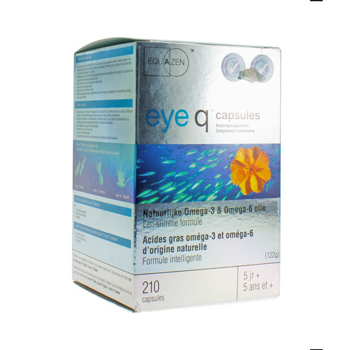 Eye Q Omega 3/6 Epa 500mg Springfield Softgels 210 Apotheek Humblet