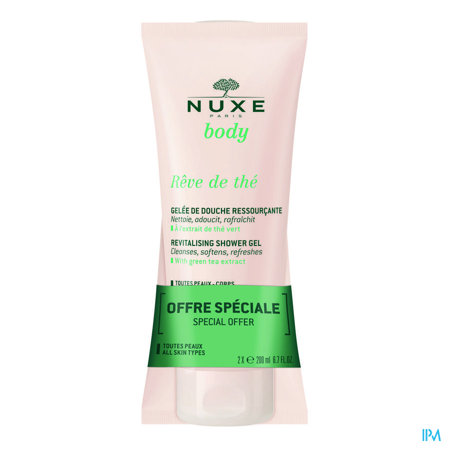 Nuxe Reve The Duo Verkwikkende Douchegel 2x200ml