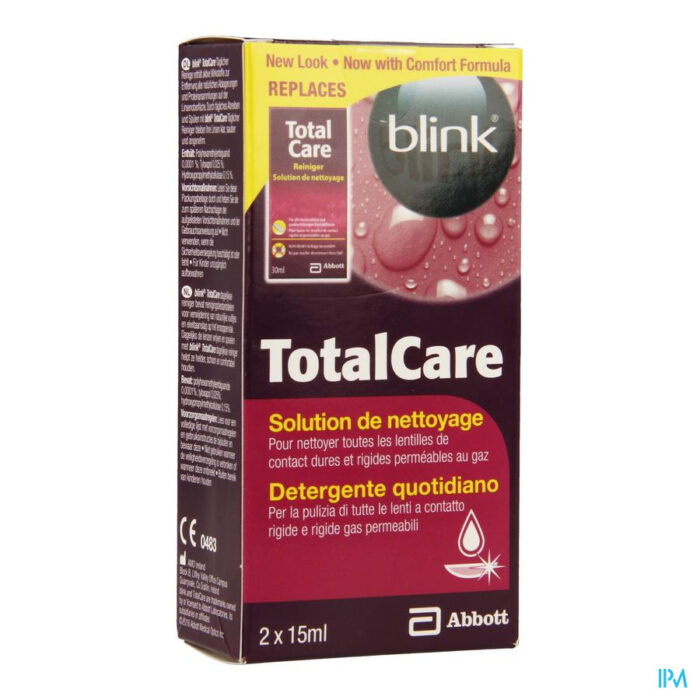 Blink Totalcare Dagelijkse Reiniger 2x15ml - Afbeelding 2