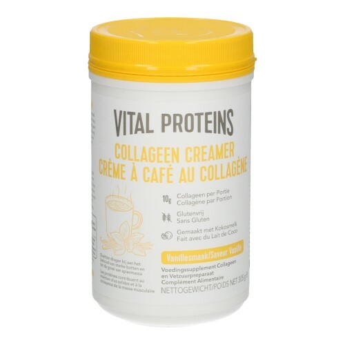 Vital Proteins Collageen Cream. Vanillesmaak 305g