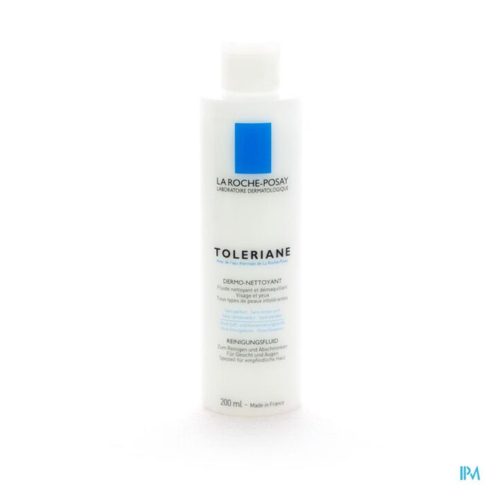 LRP TOLERIANE FLUIDE DERMONETTOYANT 200ML - Afbeelding 3