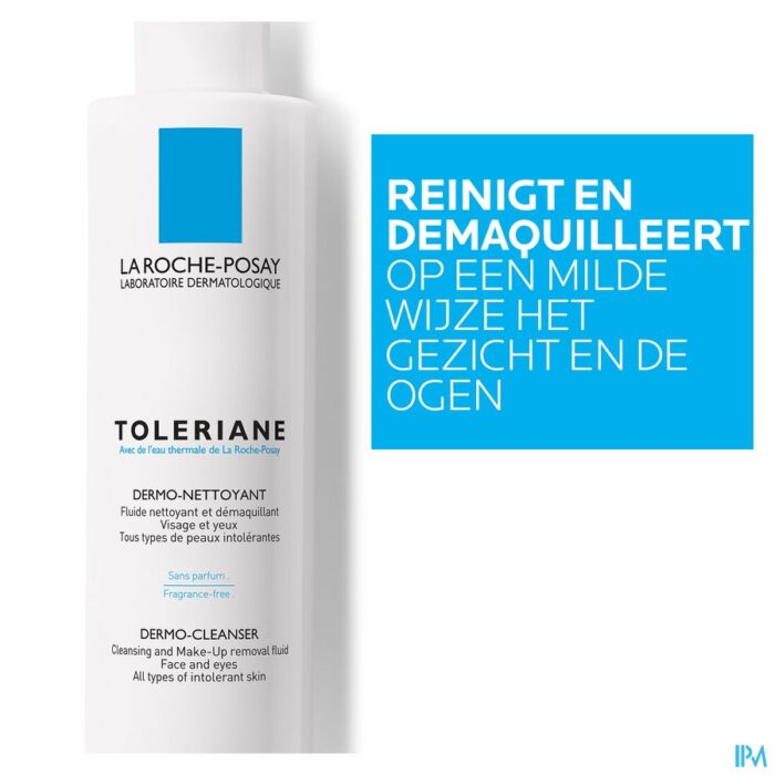 LRP TOLERIANE FLUIDE DERMONETTOYANT 200ML - Afbeelding 6