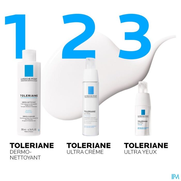 LRP TOLERIANE FLUIDE DERMONETTOYANT 200ML - Afbeelding 9