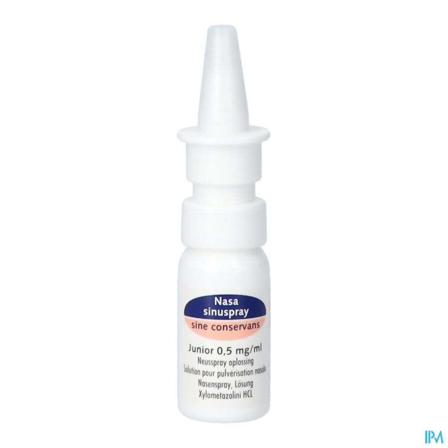 NASASINUSPRAY 0,5MG/ML SINE CONSERVANS JUNIOR 10ML - Afbeelding 6