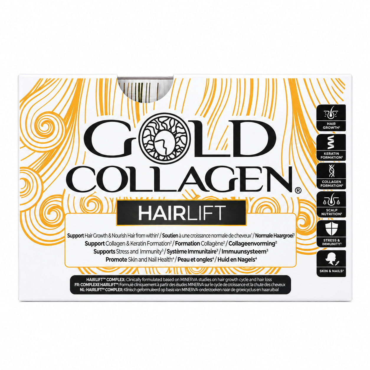 GOLD COLLAGEN HAIRLIFT 10X50ML