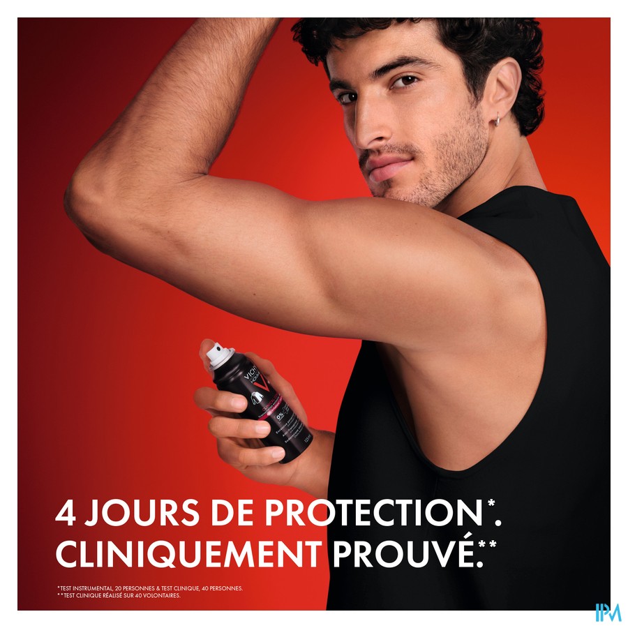 VICHY HOMME DEO 96H CLINICAL CONTROL AEROSOL 125ML - Afbeelding 8